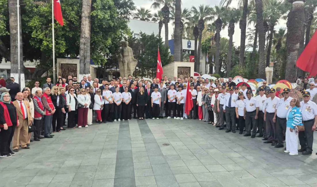 Muğla'nın Bodrum ilçesinde 19 Mayıs Atatürk’ü Anma, Gençlik ve Spor