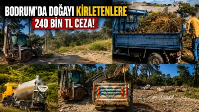 Bodrum Belediyesi Zabıta Müdürlüğü ekipleri, Yahşi, Peksimet ve Torba mahallelerinde