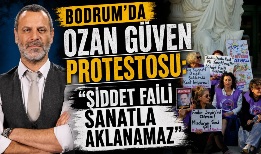 Muğla'nın Bodrum ilçesinde, oyuncu Ozan Güven’in sahne aldığı Herodot Kültür