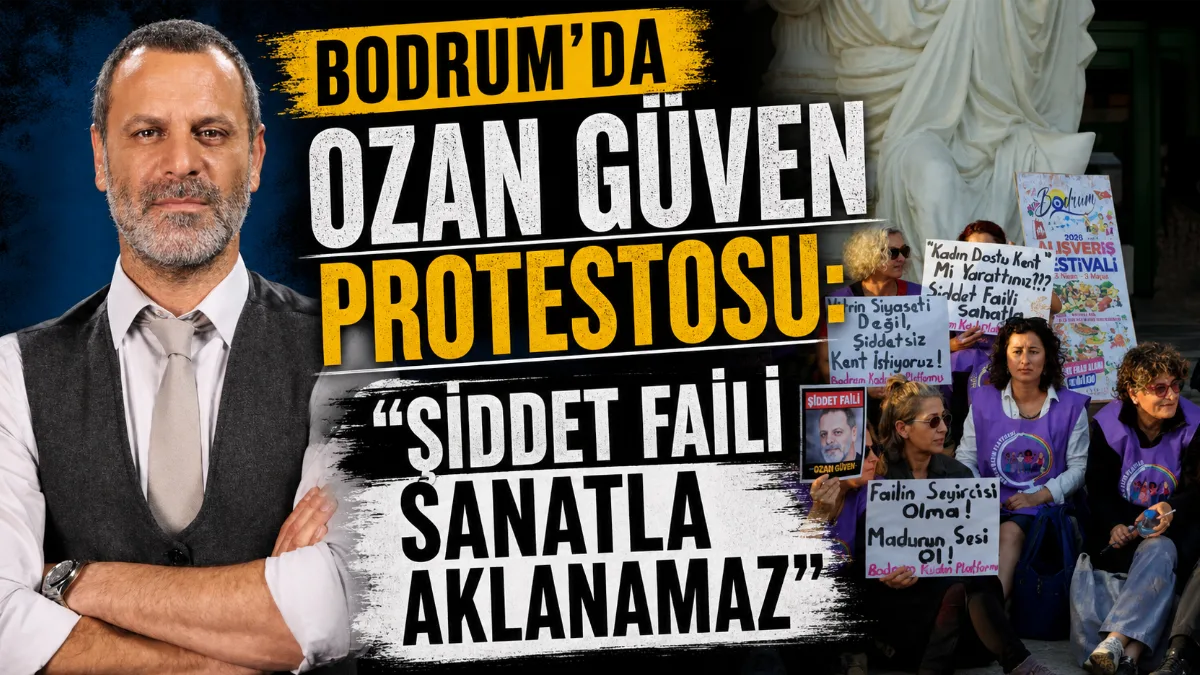 Muğla'nın Bodrum ilçesinde, oyuncu Ozan Güven’in sahne aldığı Herodot Kültür