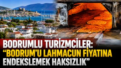 Bodrum'daki lahmacun fiyatları üzerinden yaratılan "pahalı" algısına tepki gösteren turizmciler,