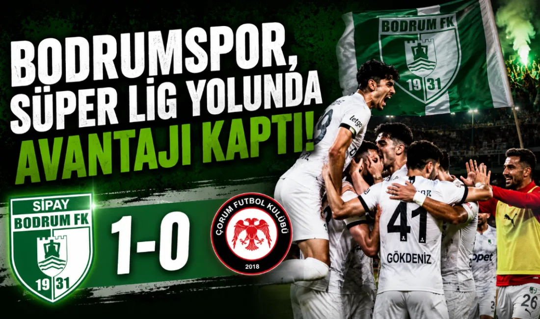 Trendyol 1. Lig Play-Off 2. Tur ilk maçında Sipay Bodrum
