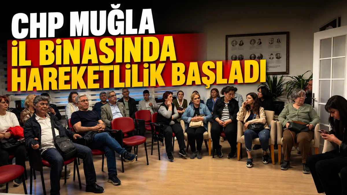 CHP Muğla İl Başkanlığı’nın "hukuksuzluğa karşı bir aradayız" çağrısının ardından,