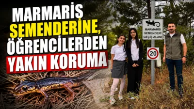 Muğla’nın Marmaris ilçesindeki Evrenpaşa Ortaokulu öğrencileri, sadece bu coğrafyada yaşayan