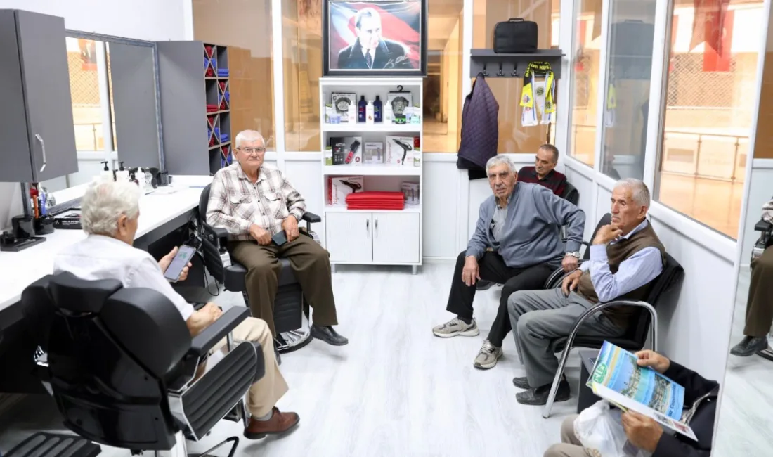 Sezer Durmuş öncülüğünde hayata geçirilen Halk Berber projesiyle 70 yaş