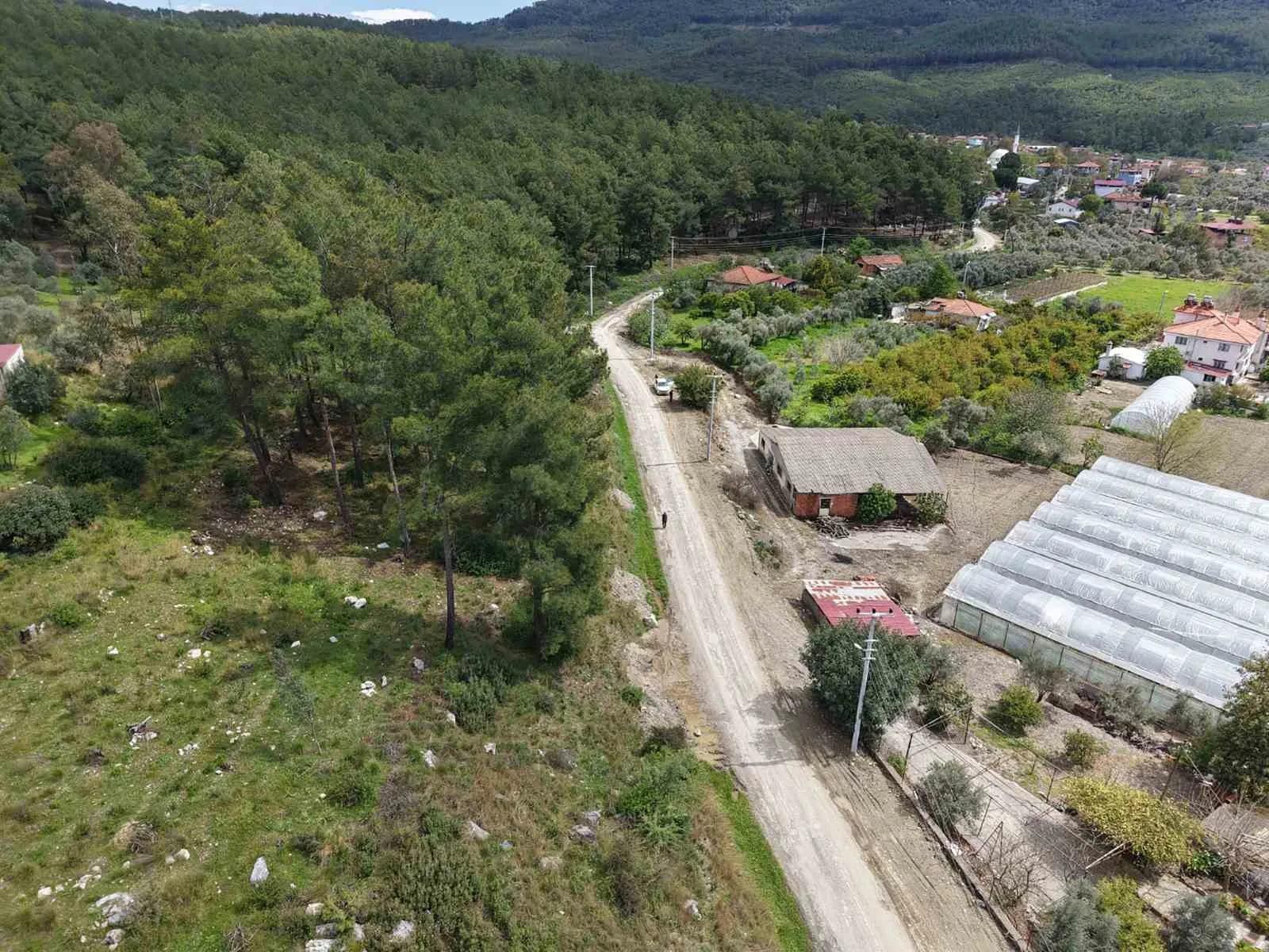 MUSKİ Genel Müdürlüğü, Dalaman'ın Kargınkürü Mahallesi Kıryer Mevkiinde vatandaşların arazilerinden