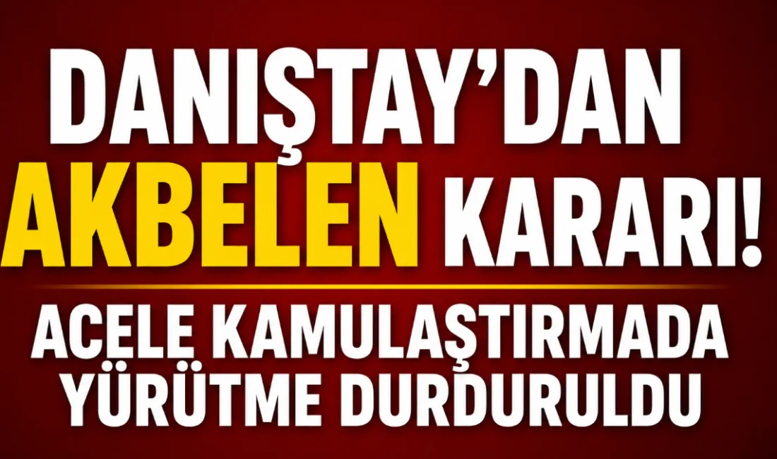 Muğla’nın Milas ilçesindeki Akbelen Ormanı ve çevresini kapsayan acele kamulaştırma