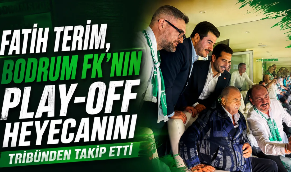 Türk futbolunun deneyimli teknik adamlarından Fatih Terim, Sipay Bodrum FK