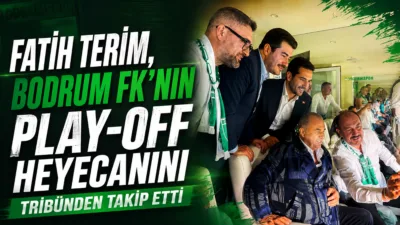 Türk futbolunun deneyimli teknik adamlarından Fatih Terim, Sipay Bodrum FK