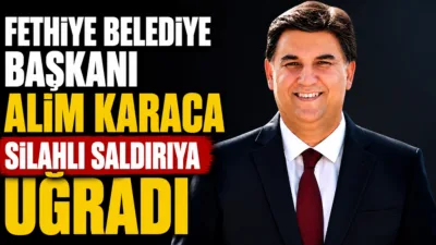 Alim Karaca, Fethiye’de maskeli bir kişinin silahlı saldırısına uğradı. Bacağından