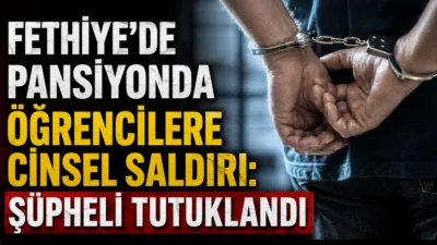 Muğla'nın Fethiye ilçesinde tatil yapan üniversite öğrencilerinin kaldığı pansiyon odasına
