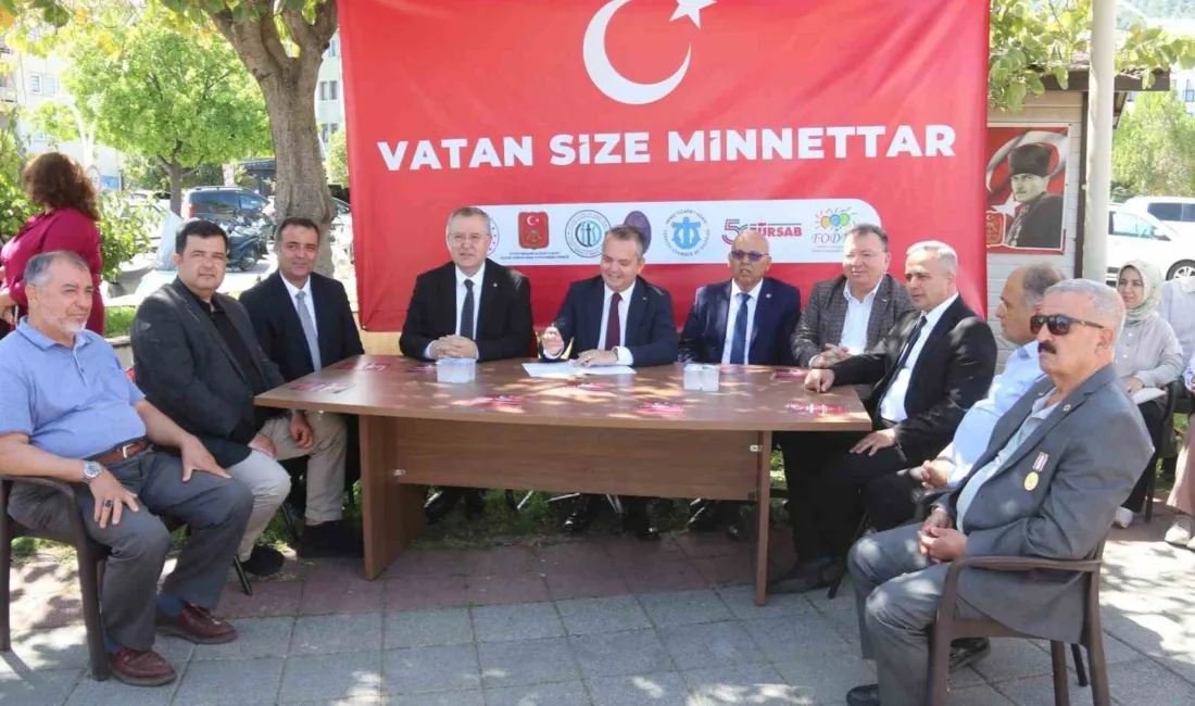 Fethiye Kaymakamlığı öncülüğünde imzalanan "Vatan Size Minnettar" protokolü kapsamında, ilçedeki