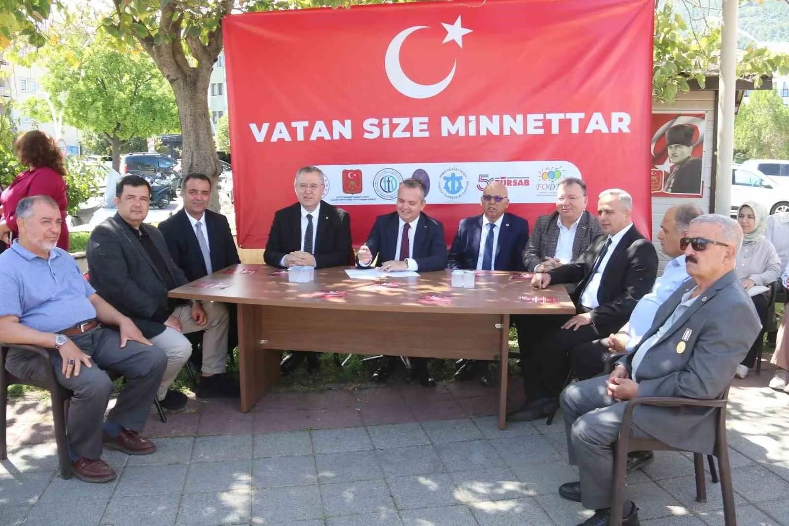 Fethiye Kaymakamlığı öncülüğünde imzalanan "Vatan Size Minnettar" protokolü kapsamında, ilçedeki