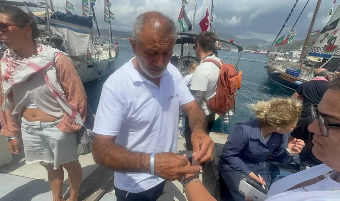 İsrail'in Gazze ablukasını kırmak amacıyla farklı ülkelerden 500'ü aşkın aktivistin