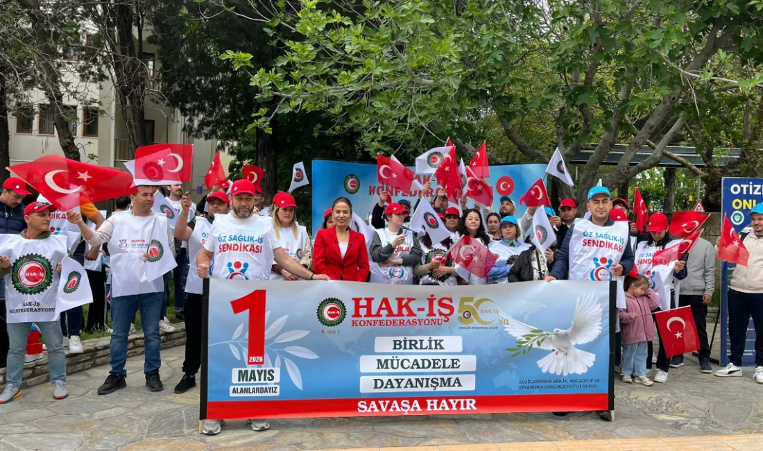HAK-İŞ Konfederasyonu Muğla İl Başkanı Nilüfer Kavasoğlu’nun sözcülüğünde, Menteşe ilçesi