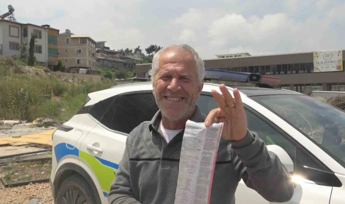 Hatay'da gerçekleştirilen radar denetiminde hız limitini aştığı için 4 bin