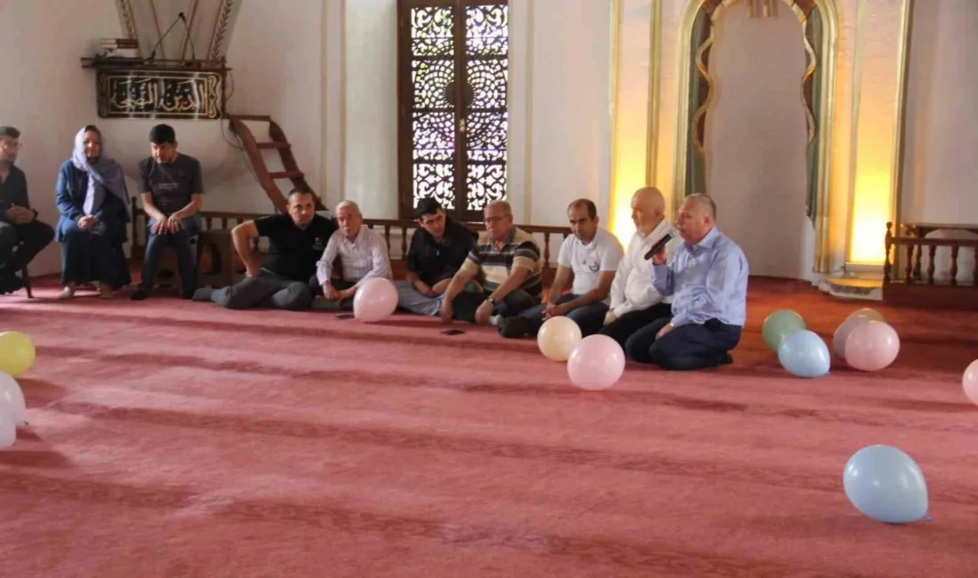 Engelliler Haftası kapsamında Kurşunlu Camii’nde düzenlenen geleneksel "Engelli-Cami Buluşması" etkinliğinde,