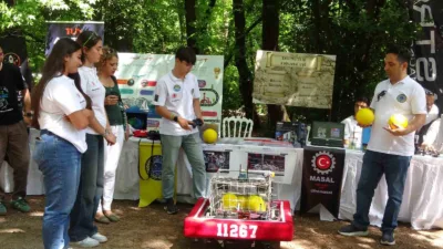 Marmaris'te düzenlenen 2026 Bağımsız Gençlik Festivali'nde 10 liseden gençler bilim,