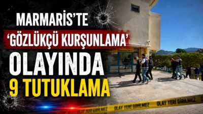 Muğla’nın Marmaris ilçesinde bir gözlük mağazasının kurşunlanması olayıyla ilgili 4