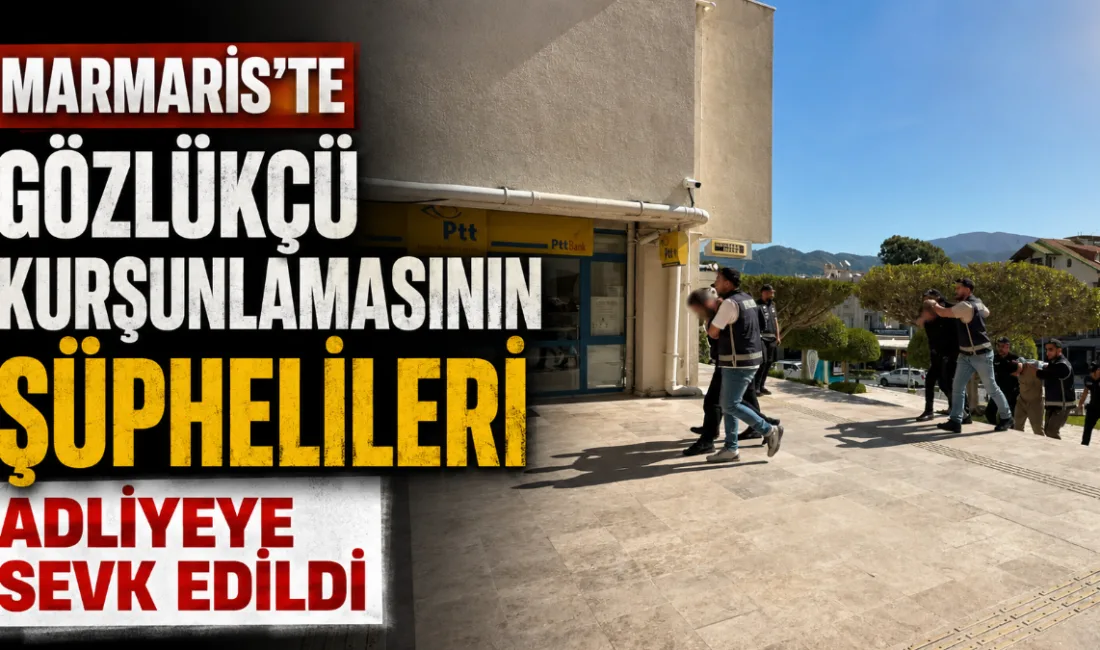 Muğla merkezli 4 ilde düzenlenen eş zamanlı operasyonda, Marmaris'teki bir