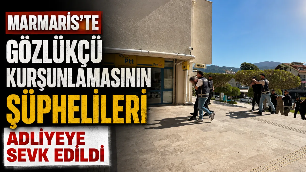 Muğla merkezli 4 ilde düzenlenen eş zamanlı operasyonda, Marmaris'teki bir