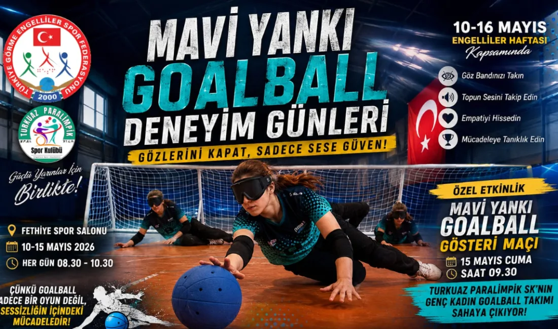 Muğla’nın Fethiye ilçesinde 10–16 Mayıs Engelliler Haftası kapsamında düzenlenen “Mavi
