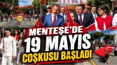 19 Mayıs Atatürk’ü Anma, Gençlik ve Spor Bayramı Menteşe’de coşkuyla