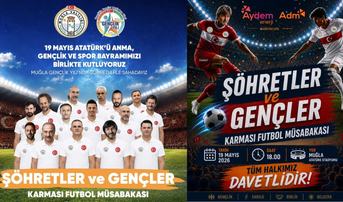 2026 Muğla Gençlik Yılı etkinlikleri kapsamında, 19 Mayıs Atatürk’ü Anma,