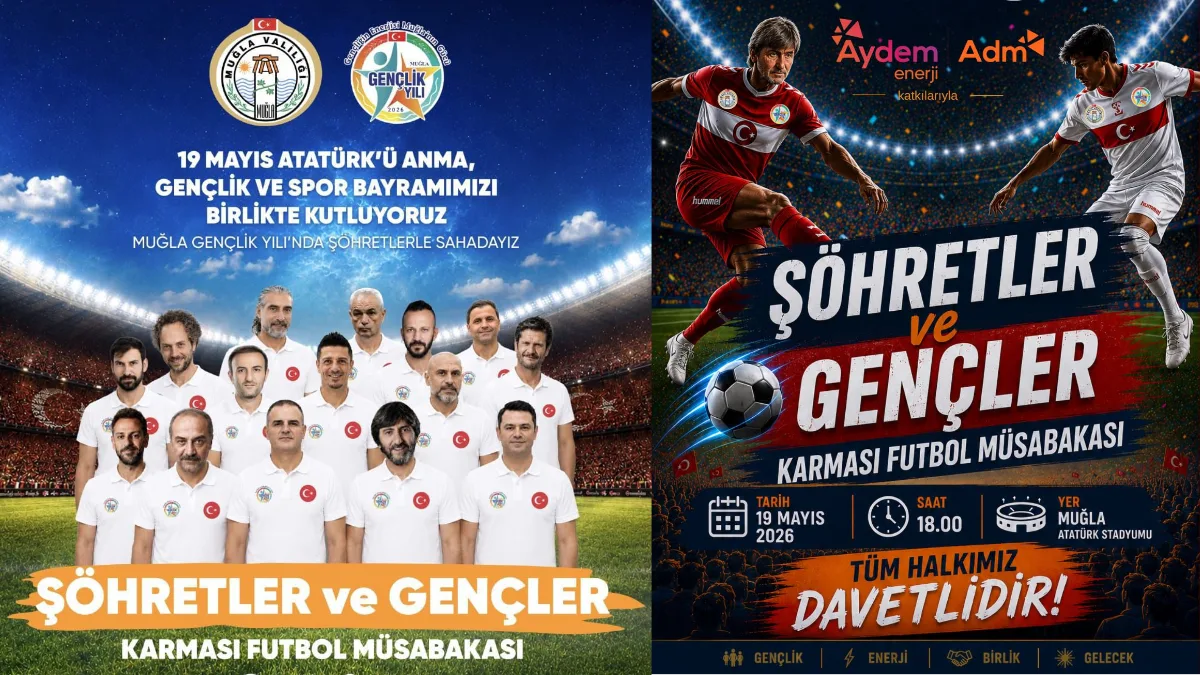 2026 Muğla Gençlik Yılı etkinlikleri kapsamında, 19 Mayıs Atatürk’ü Anma,