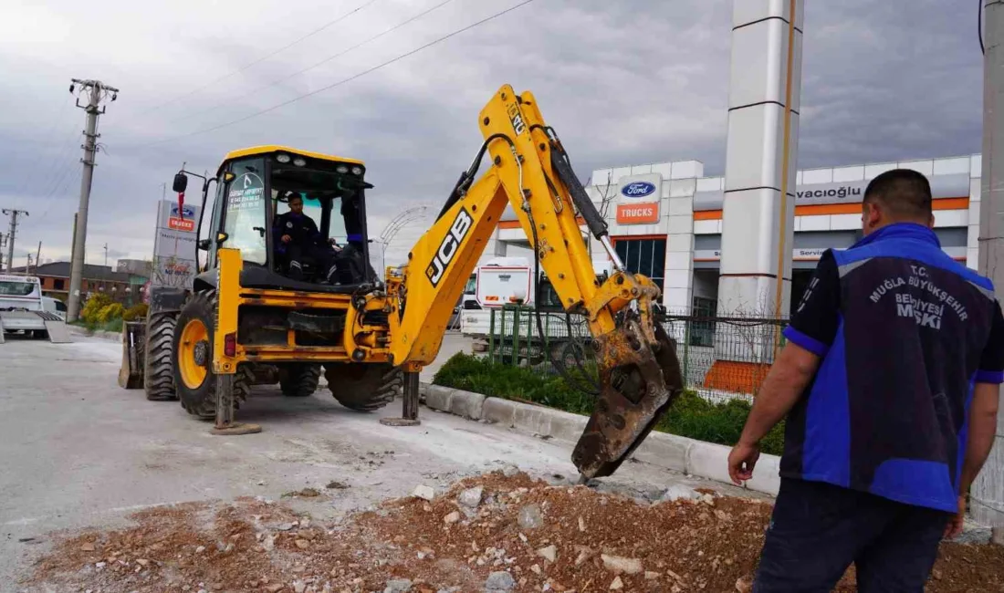 MUSKİ Genel Müdürlüğü, Menteşe'nin Bayır Mahallesi'nde sık arızalara ve uzun