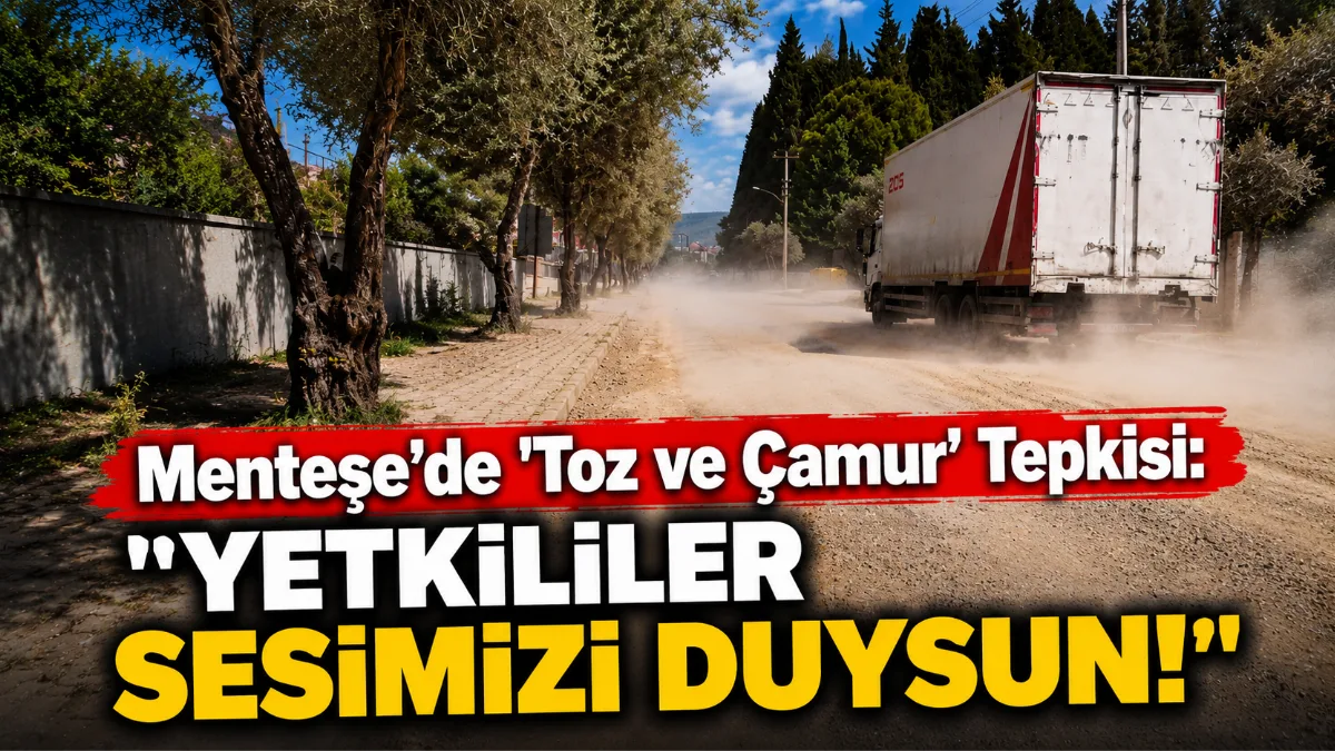Orhaniye Mahallesi Eski Mezarlık mevkiinde yaşayan vatandaşlar, bakımsız yollar nedeniyle