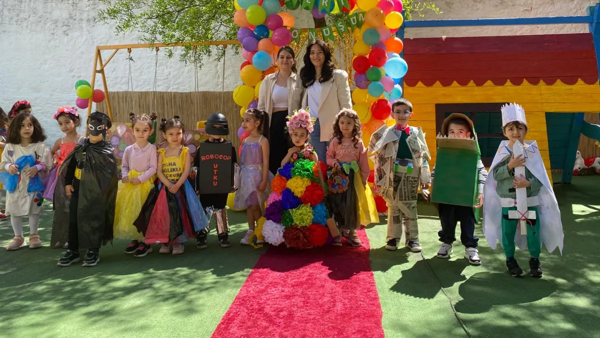 Doğaya duyarlı bireyler yetiştirme hedefiyle çalışmalarını sürdüren Düş Bahçesi Kreş,