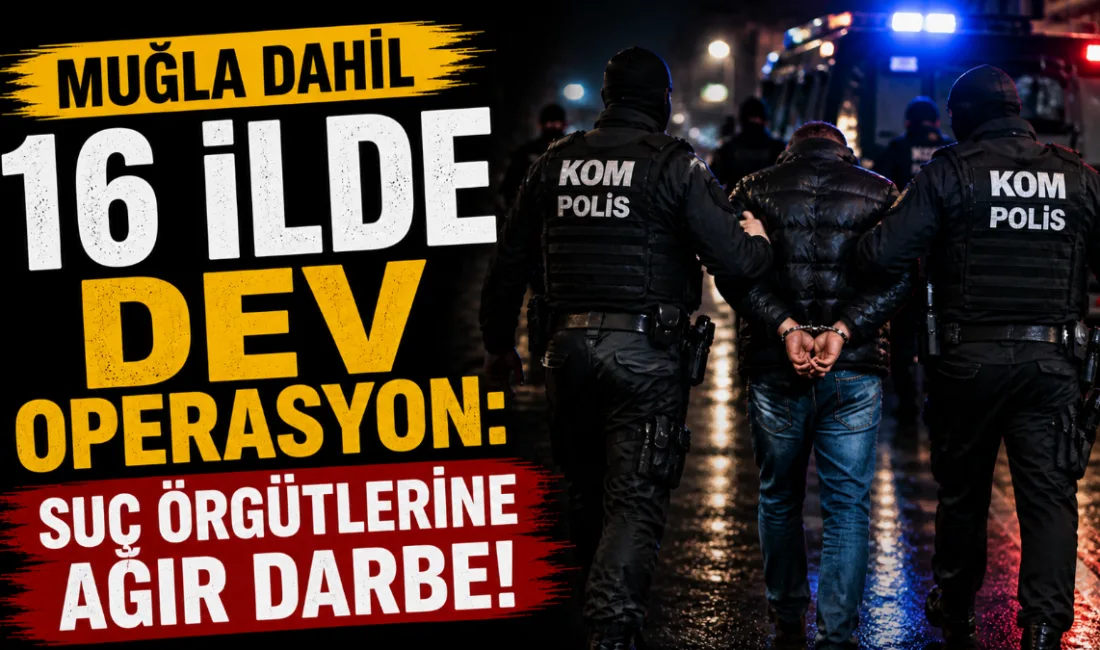 Muğla'da işletmelere baskı ve tehditle kazanç sağlayan şebekenin de aralarında