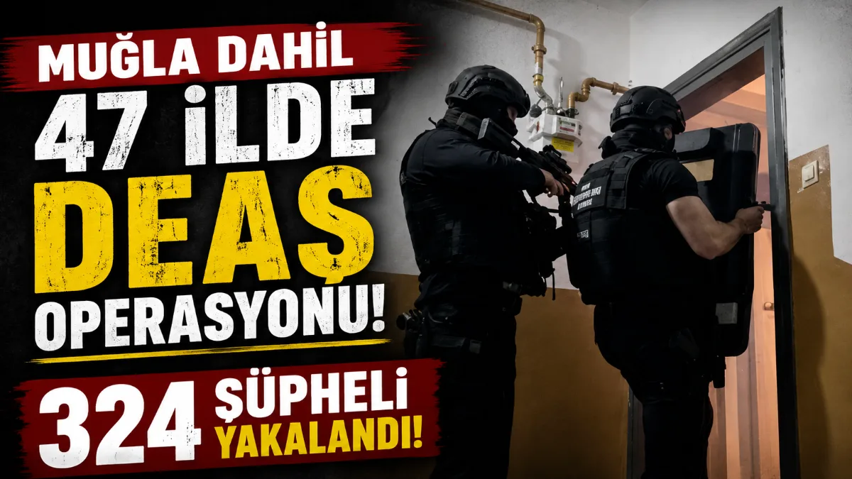 Emniyet Genel Müdürlüğü, MİT ve Cumhuriyet Başsavcılıklarının koordinasyonunda 47 ilde