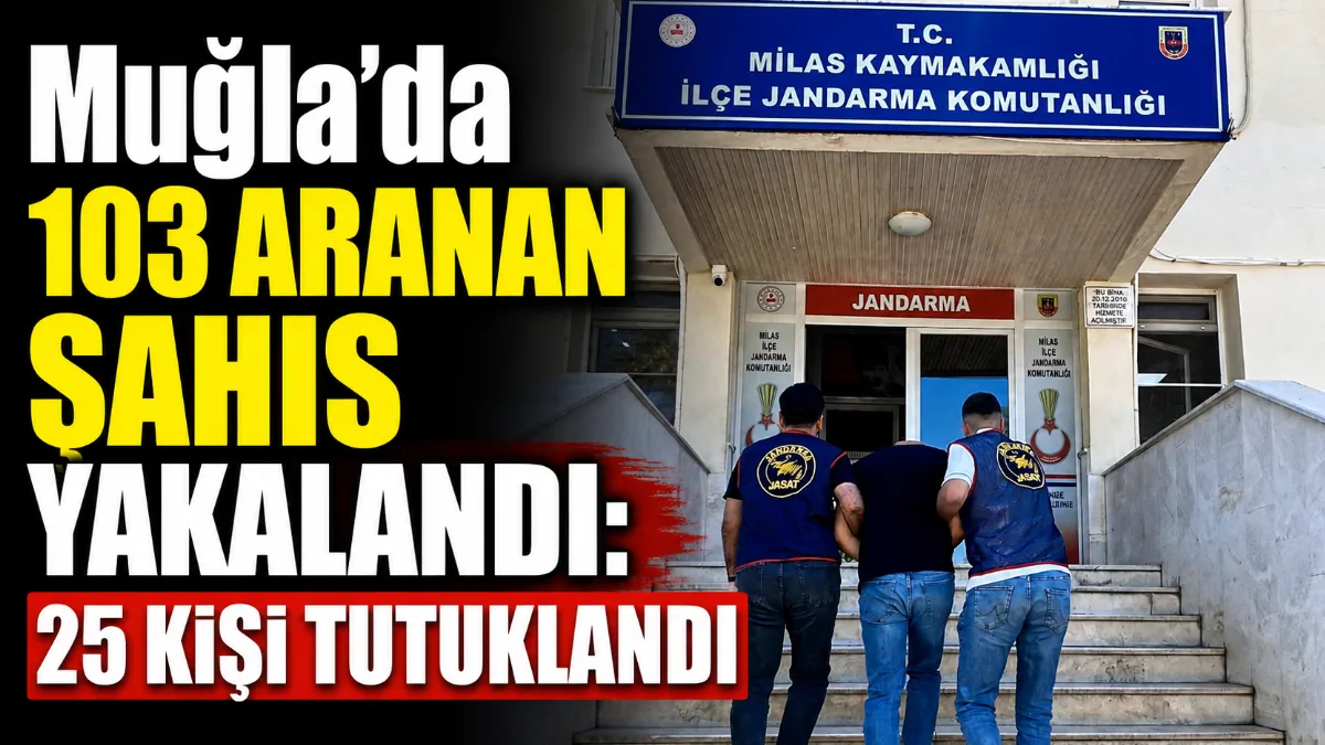 Muğla İl Jandarma Komutanlığı ekiplerince son bir haftada gerçekleştirilen denetim