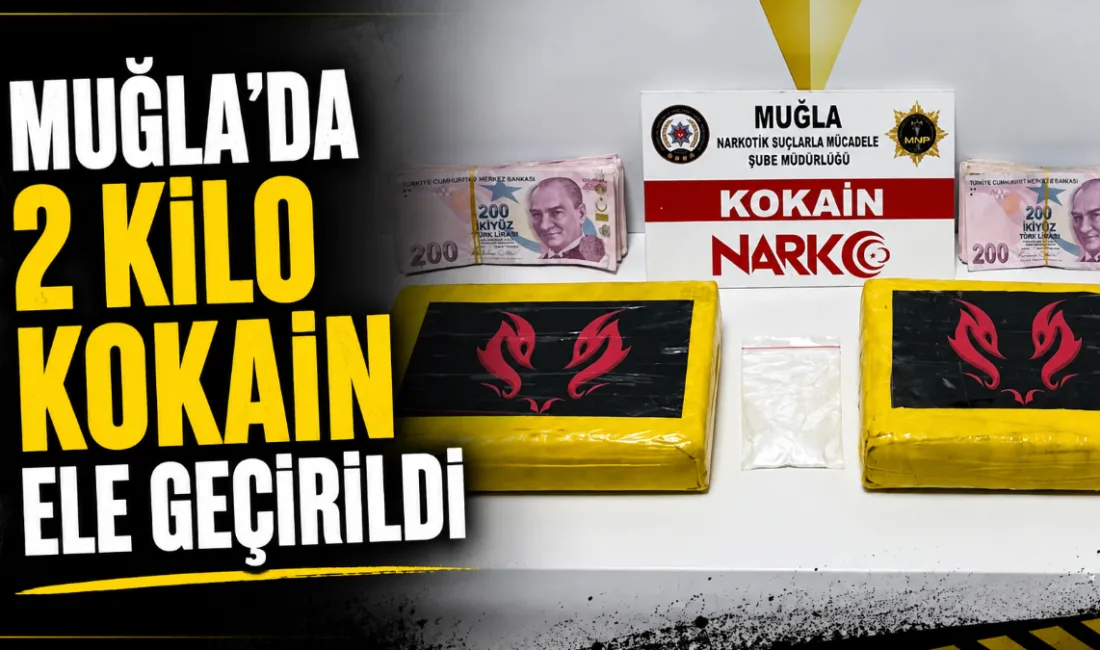 Muğla'nın Menteşe ilçesinde düzenlenen operasyonda, takip edilen bir şüpheli 2