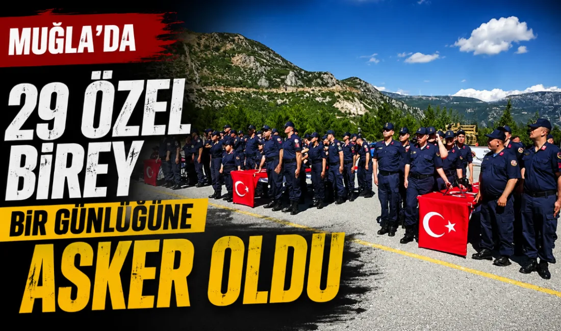 Muğla İl Jandarma Komutanlığı, 10-16 Mayıs Engelliler Haftası kapsamında düzenlediği