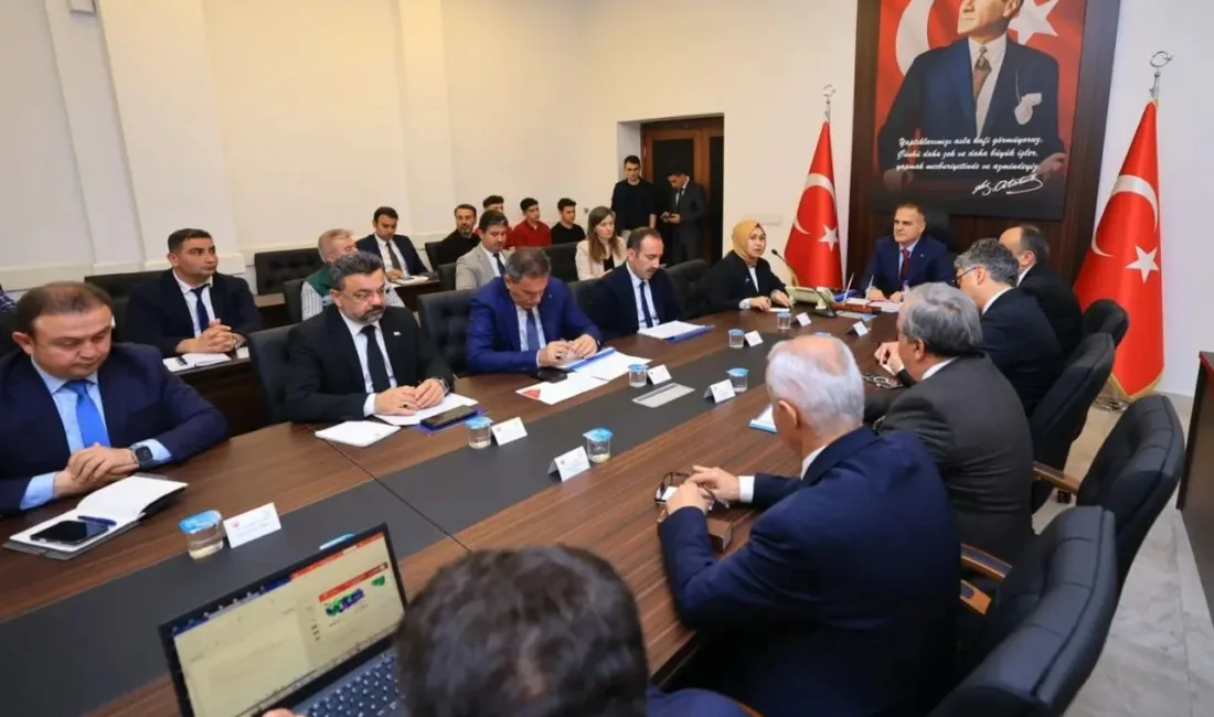 Muğla Valisi Dr. İdris Akbıyık başkanlığında toplanan İl Su Kurulu,