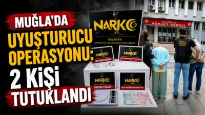 Muğla’da polis ekiplerinin ortak çalışmasıyla Köyceğiz’e uyuşturucu getireceği belirlenen 2
