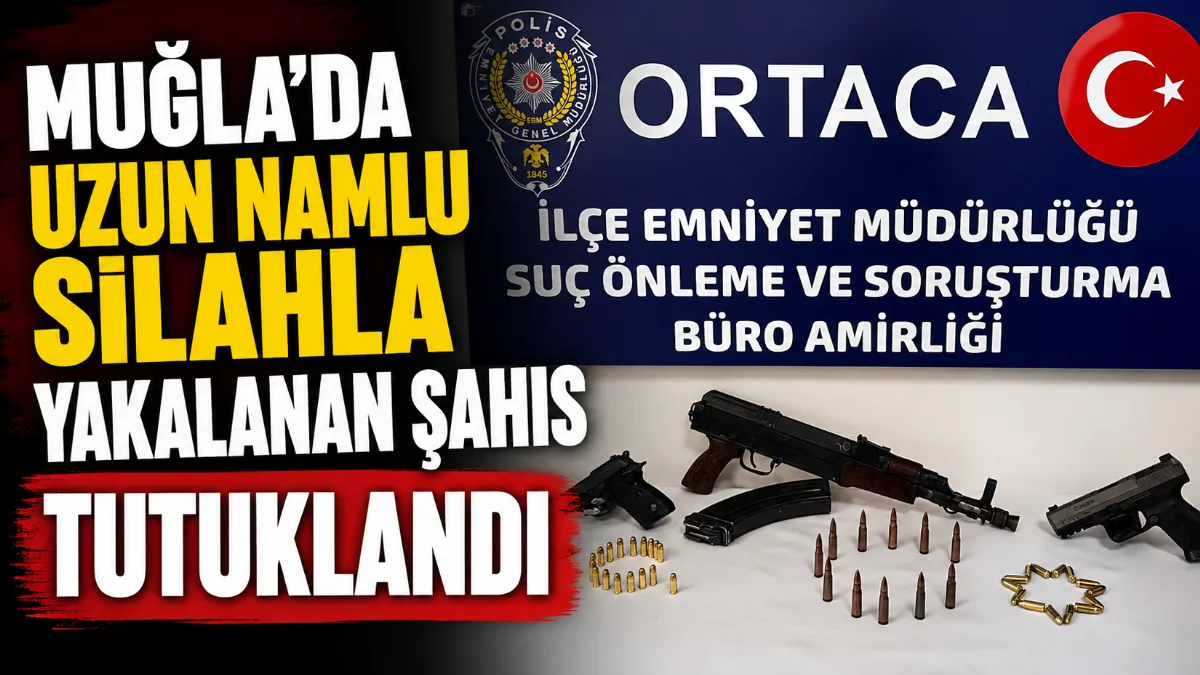 Ortaca İlçe Emniyet Müdürlüğü ekiplerince düzenlenen operasyonda bir iş yerinde