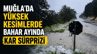 Meteorolojinin uyarılarının ardından Muğla genelinde sağanak yağış etkili olurken, Göktepe