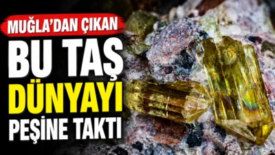 Muğla’nın Milas ilçesinden çıkarılan ve ışığa göre renk değiştiren diaspor