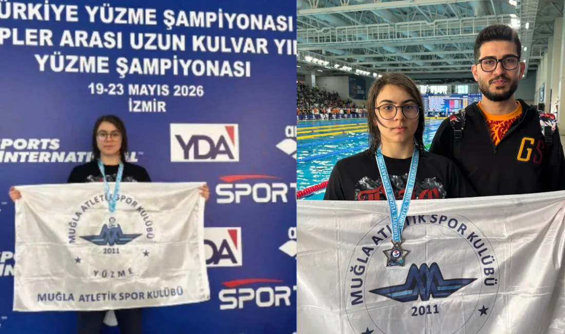 Muğla Atletik Spor Kulübü sporcusu 13 yaşındaki Devrim Defne Bilge,