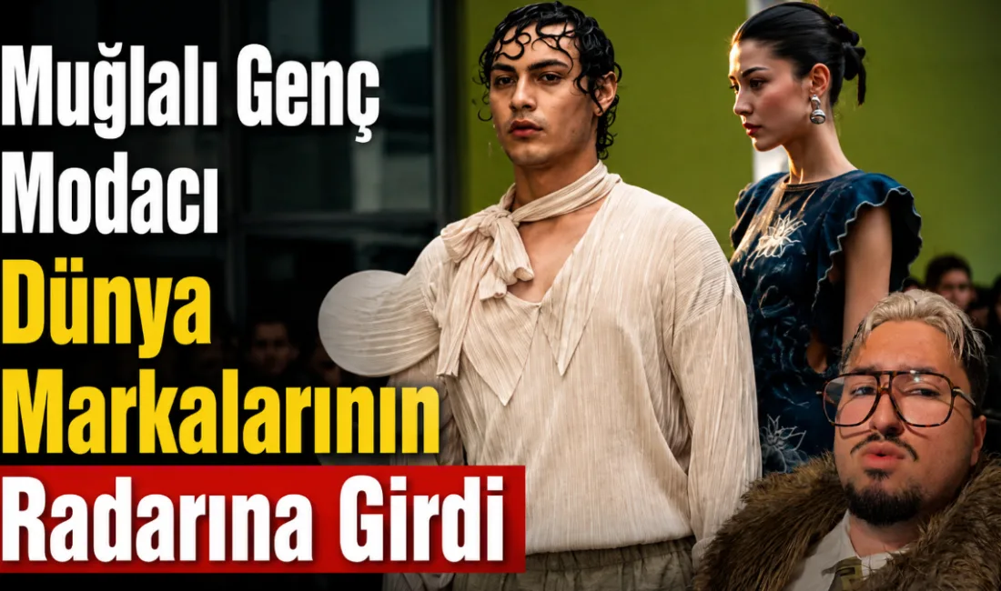 Eskişehir Teknik Üniversitesi’nin mezuniyet defilesine kendi tasarımı olan özel kıyafetlerle
