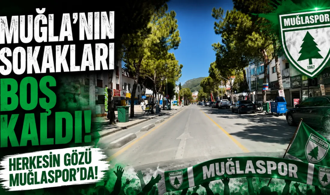 Muğlaspor’un bugün saat 19.00’da Bursa’da oynayacağı Elazığspor karşılaşması öncesi Muğla’da