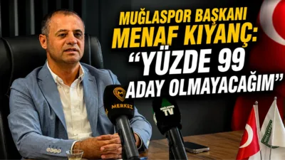 Muğlaspor Başkanı Menaf Kıyanç, 5 Haziran’da yapılacak olağan genel kurul