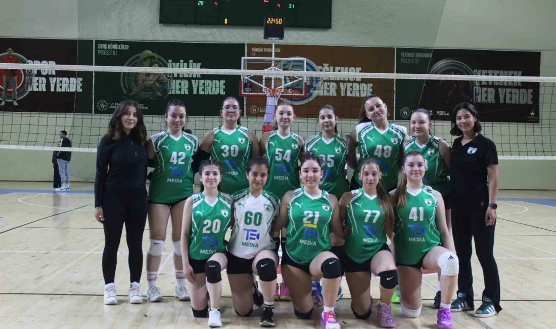 Muğlaspor Voleybol Kulübü, Küçük Kızlar Gelişim Ligi’nde karşılaştığı Muğla Sportif
