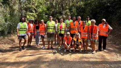 Ekotim Marmaris ekibinin, yaz ayları öncesinde artan orman yangını riskine