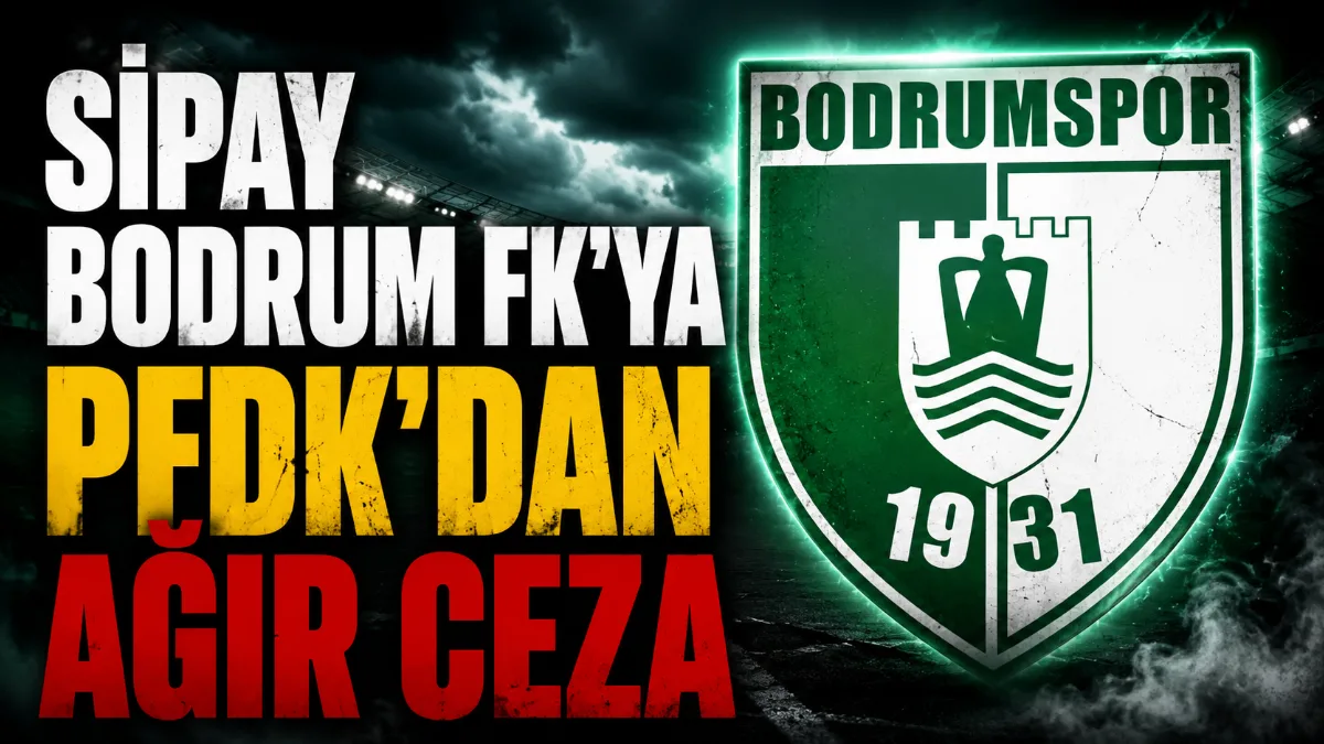  Sipay Bodrum FK, Arca Çorum FK ile oynanan Play-Off karşılaşmasında