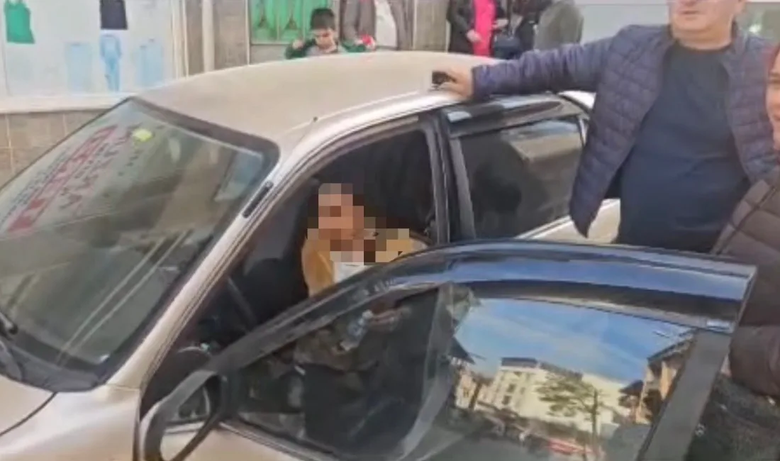 Bursa Orhangazi'de camını kırıp girdiği otomobili çalmaya çalışan kadın, araç